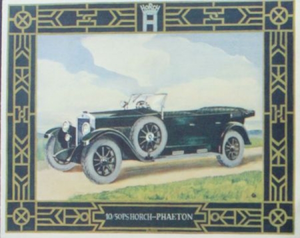 Horch 10/50 PS Phaeton Modelprogram 1922 (S0361)
