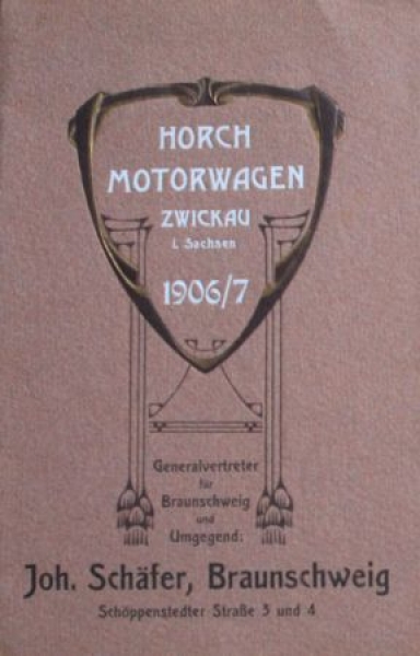 Horch Motorcar Modelprogram 1906 (S0362)