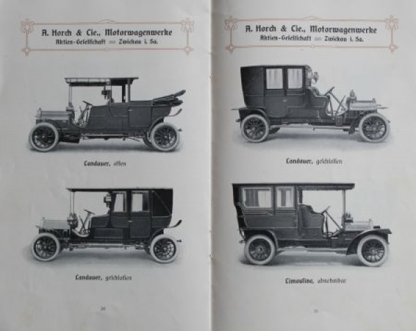 Horch Motorcar Modelprogram 1906 (S0362)