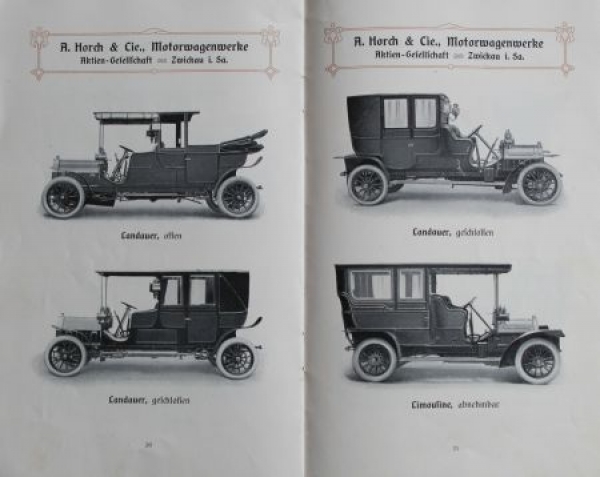 Horch Motorwagen Modellprogramm 1906 (S0362)