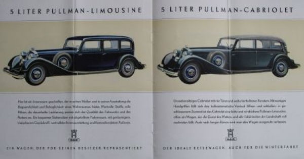 Horch Modelprogram 1937 (S0365)