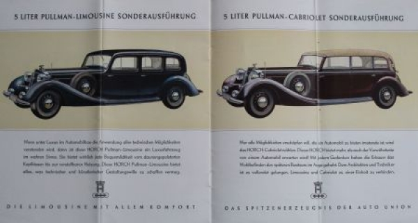 Horch Modelprogram 1937 (S0365)