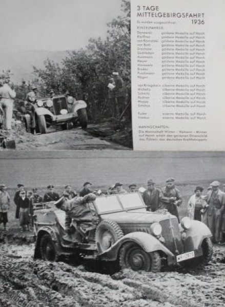 Horch Allterrain-Cars Modelprogram 1936 (S366)