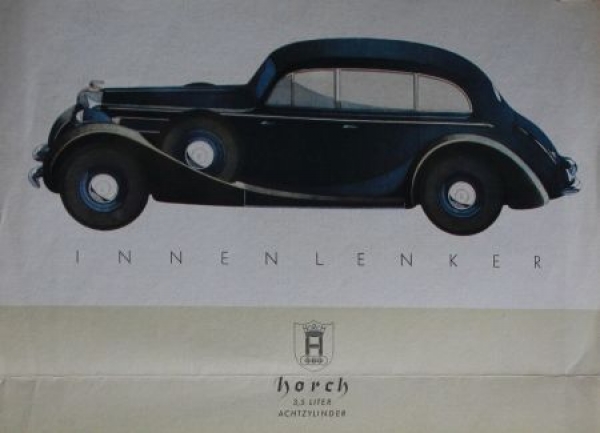 Horch 82 PS Eightcylinder Modelprogram 1937 (S0371)