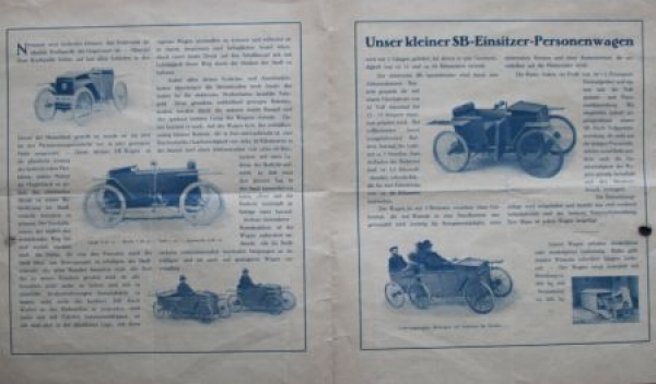 Slaby-Beringer "Der kleine Elektrische" Modelprogram 1921 (S0591)