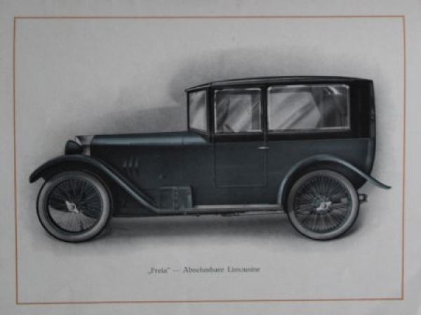 Freia Wagen 5/20 PS Sport Modelprogram 1924 (S0592)