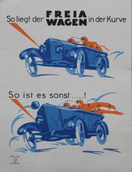 Freia Wagen 5/20 PS Sport Modelprogram 1924 (S0592)