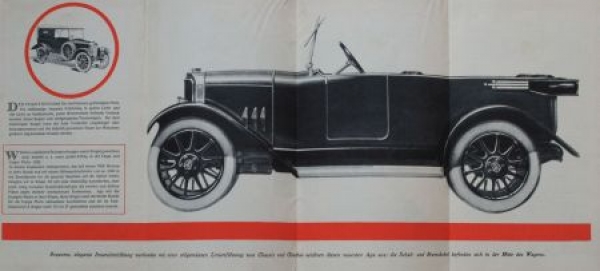 AGA Automobile "Der beste deutsche Gebrauchtwagen" Modellprogramm 1924 (S0631)