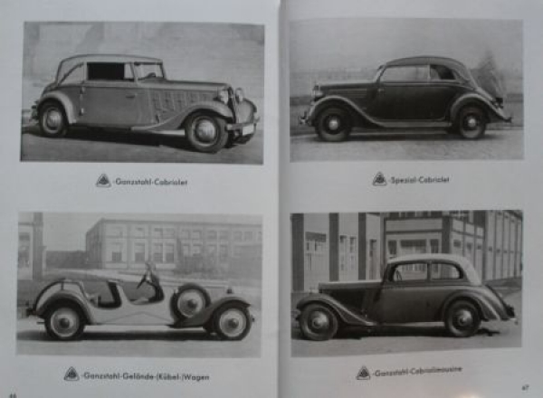 Ambi-Budd Carosseries Modelprogram 1937 (S0635)