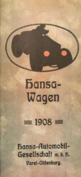 Hansa Cars Modelprogram 1908 (S0658)