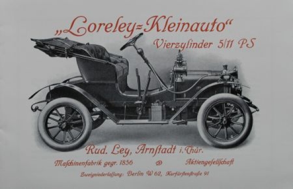 Loreley Smallcar 5/11 PS Modelprogram 1910 (S0622)