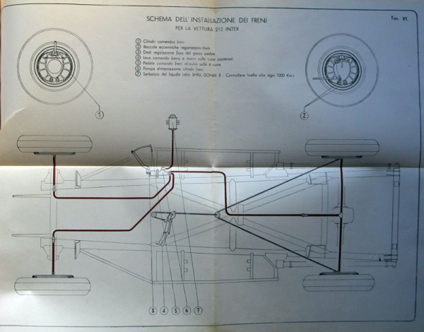 Ferrari 212 Inter - 342 America 1952 Betriebsanleitung (10849)