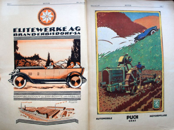 Braunbecks "Motor" Magazin März/April 1922 (10820)