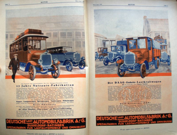 Braunbecks "Motor" Magazin März/April 1922 (10820)