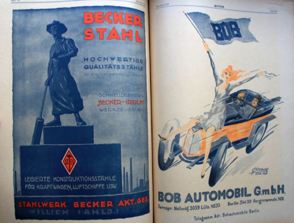 Braunbecks "Motor" Magazin März/April 1922 (10820)