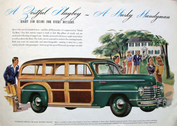 Plymouth Modellprogramm 1941 Automobilprospekt (10806)
