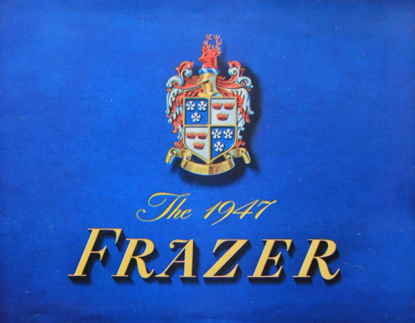 Kaiser Frazer Modellprogramm 1947 Automobilprospekt (10780)