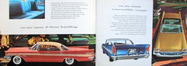 Chrysler Modellprogramm 1957 "The mighty Chrysler" Automobilprospekt (10797)