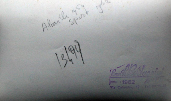 Abarth 500 Prototype and 750 Vigniale 1959 four factoryphotos (10827)