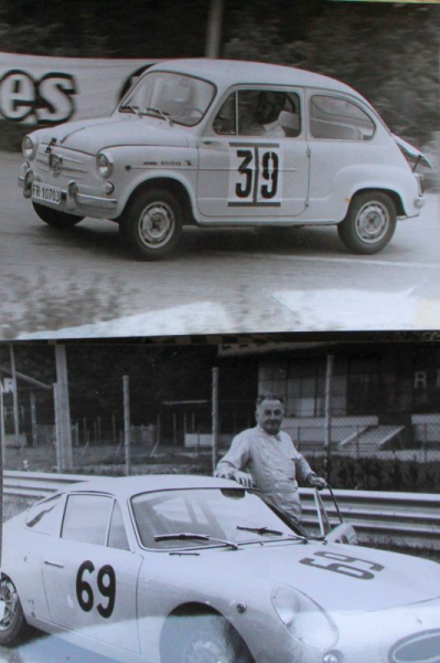 Abarth Racingcars Convolute 1960 nine Factoryphotos (10829)