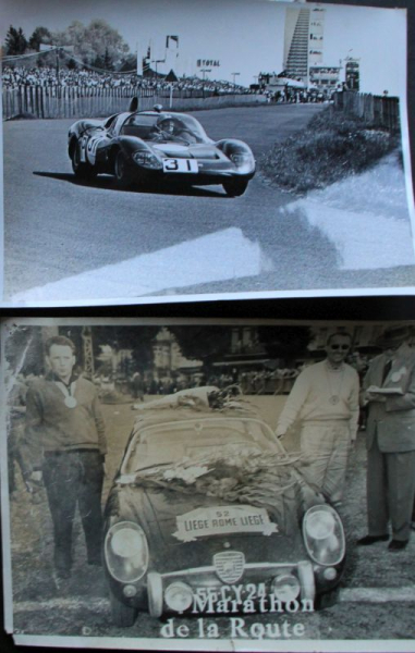 Abarth Racingcars Convolute 1960 nine Factoryphotos (10829)