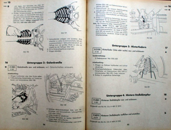 Mercedes-Benz 170 V Reparatur-Handbuch 1943 (10872)