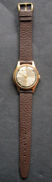 Borgward Armbanduhr 17 Juwelen 1955 mit Armband (10920)