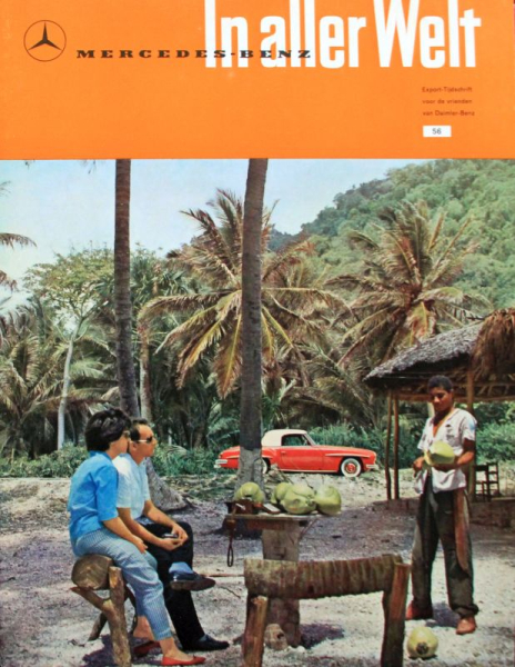 "Mercedes-Benz in aller Welt" Firmen-Magazin 1961 (10945)
