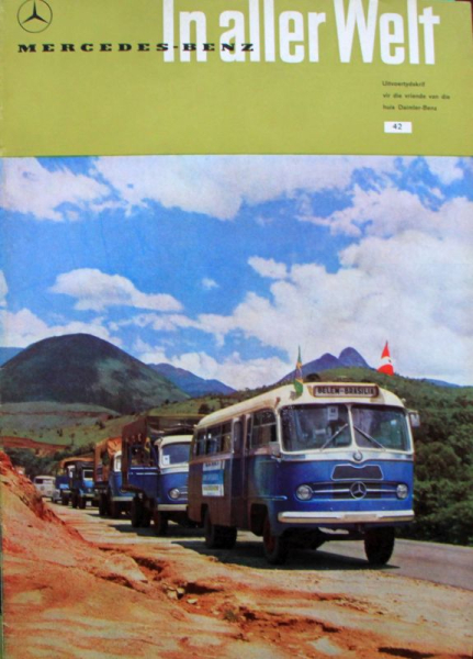 "Mercedes-Benz in aller Welt" Firmen-Magazin 1960 (10938)