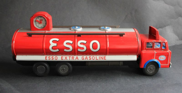 Marusan Esso Tanklastzug 1963 Blechmodell mit Friktionsantrieb (10957)