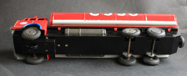 Marusan Esso Tanklastzug 1963 Blechmodell mit Friktionsantrieb (10957)