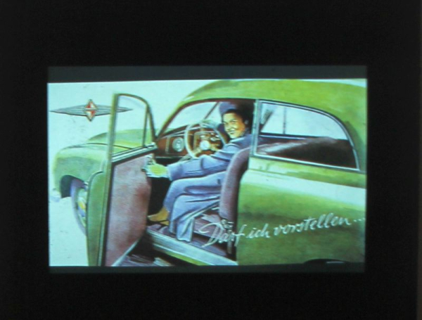 Borgward Lloyd Kinodias 1958 drei Motive (10971)