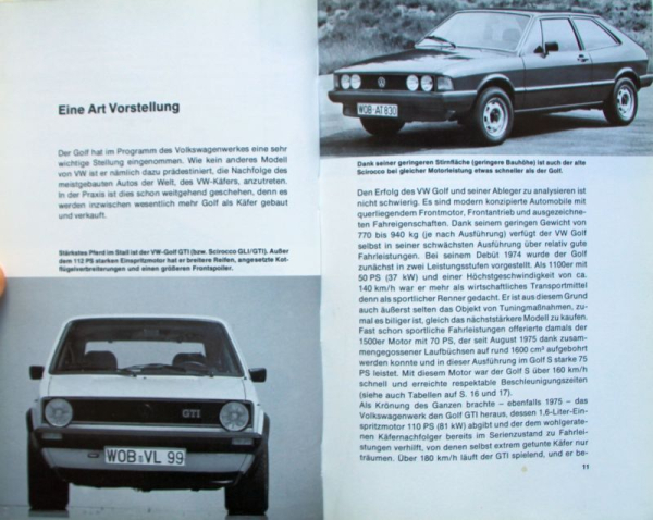 Hack "VW Tuning Golf, Scirocco, Jetta" Volkswagen Motortechnik 1986 (10985)
