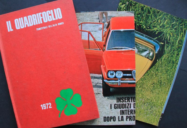 "Il Quadrifoglio" Alfa-Romeo Magazin 1972 kompletter Jahrgang gebunden (6831)