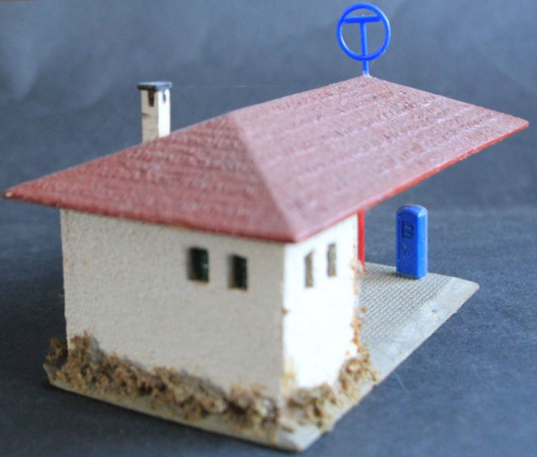 Faller BV Aral Gasstation 1955 H0-Woodenmodel (10991)