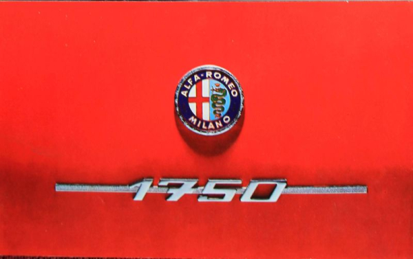 Alfa Romeo 1750 Spider Modellprogramm 1969 Automobilprospekt (10997)