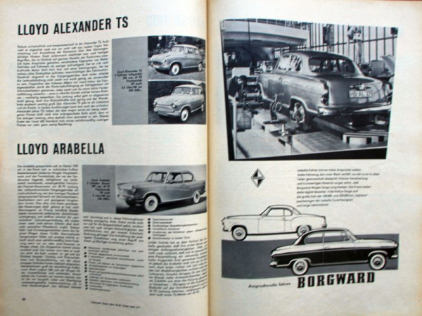 "Die Auto-Modelle Katalog 1960/61" Automobil-Jahrbuch (11005)