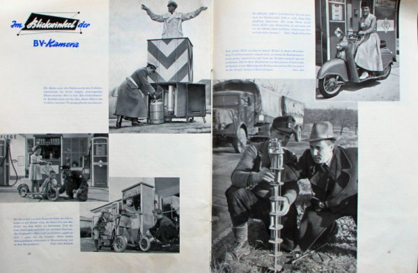 BV Aral "BV Voran" Tankstellen-Zeitschrift 1956 (11022)