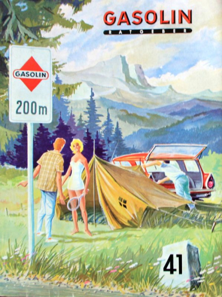 "Gasolin-Ratgeber" Tankstellen-Magazin 1958 (2737)