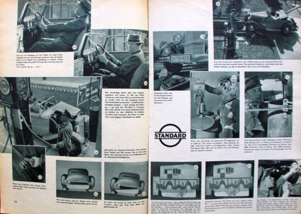 "Standard Blätter" Esso Tankstellen-Magazin 1936 (11058)