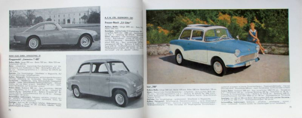 "Autosalon in Buchform" Automobil-Katalog 1961 (11045)
