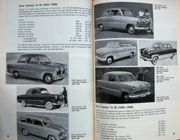 Oswald "Autos in Deutschland 1945-1966" Fahrzeughistorie 1966 (11119)