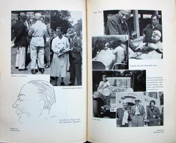 Burggaller "Das Autobuch" Motorrennsport-Historie 1933 (11119)