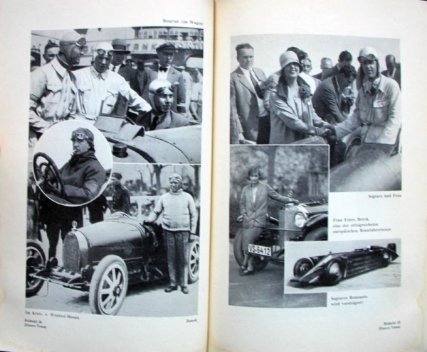 Burggaller "Das Autobuch" Motorrennsport-Historie 1933 (11119)