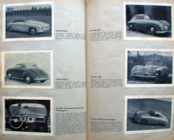 Ziese Margarine "Autos aus aller Welt" Automobile-Scrapbook 1951 (4150)