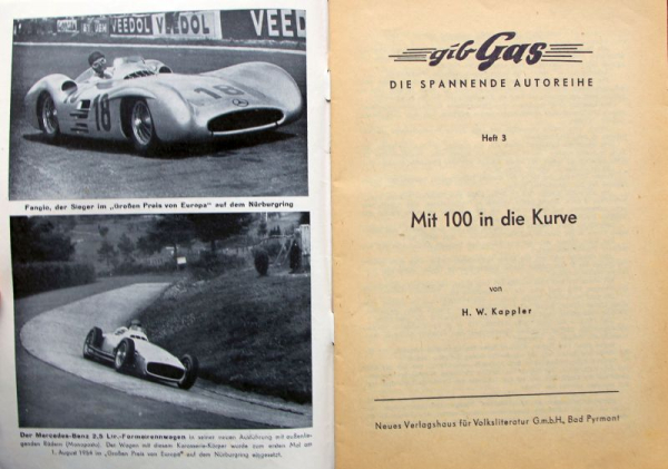 Kappler "Mit 100 in die Kurve" Motorrennsport-Historie 1952 (11151)