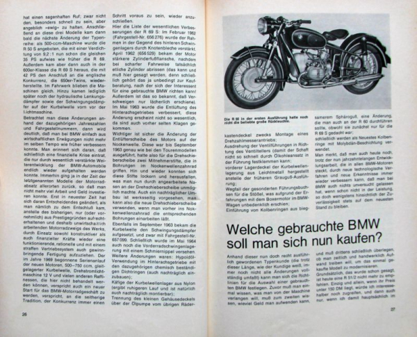 Mai "1000 Tricks für schnelle BMW's" BMW Motorrad-Technik 1971 (11168)