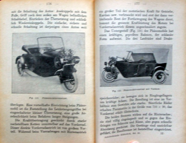 Lehmann "Das Cyclecar" Kleinwagen-Historie 1922 (11165)