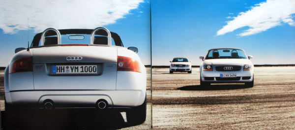 Audi TT Roadster Modellprogramm 1999 Automobilprospekt (11206)