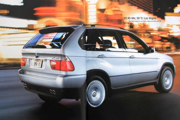 BMW X 5 Modellprogramm 2001 Automobilprospekt (11213)